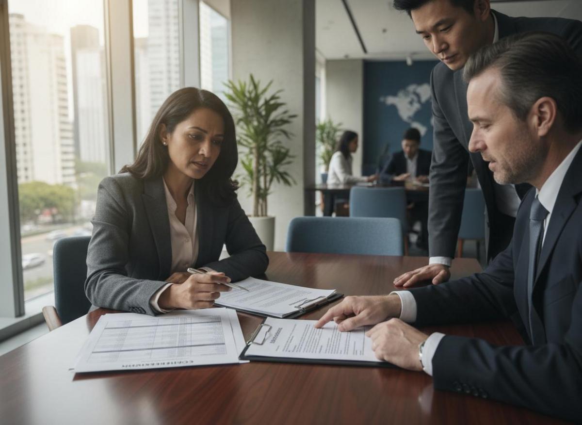 Business owner reviewing contract costs and pricing breakdown for marketing automation tools small business investment